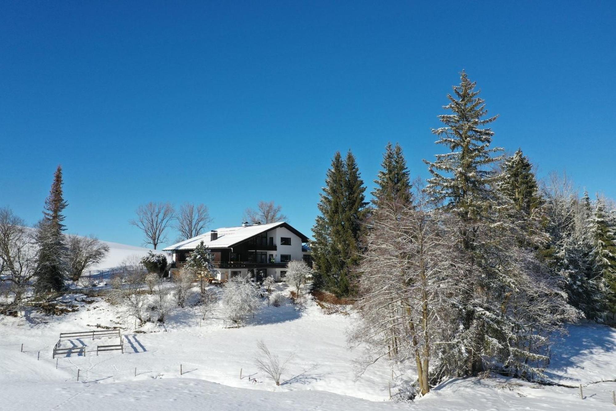 Appartement Hochwildfeuerberg Steingaden Esterno foto