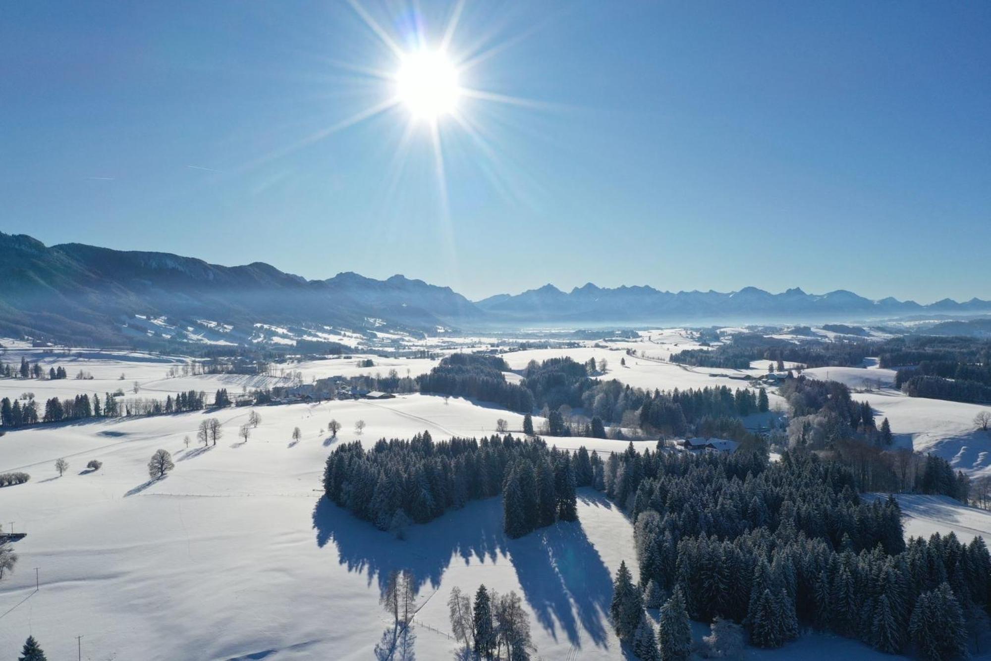 Appartement Hochwildfeuerberg Steingaden Esterno foto